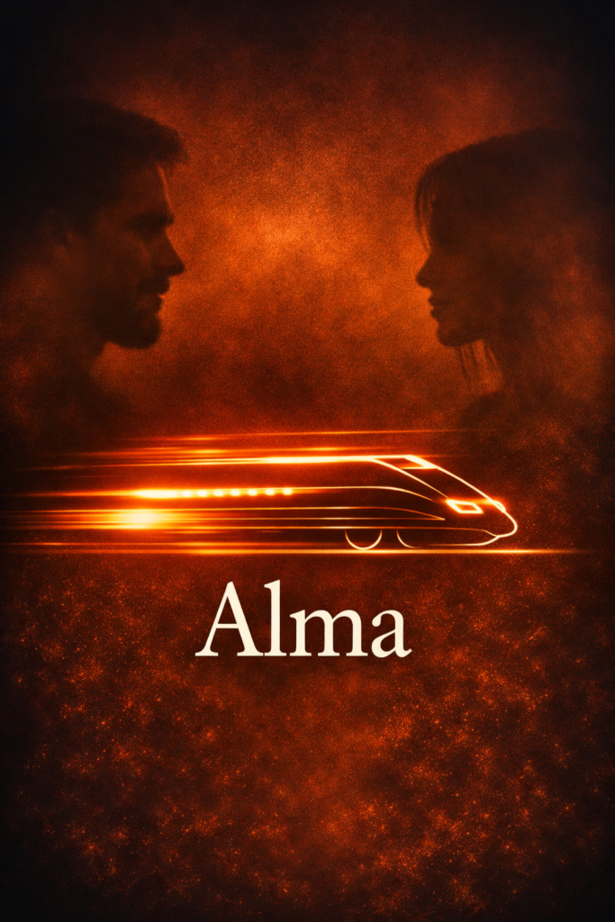 Imagen promocional de la novela ALMA, de Jesús Alberto Pérez